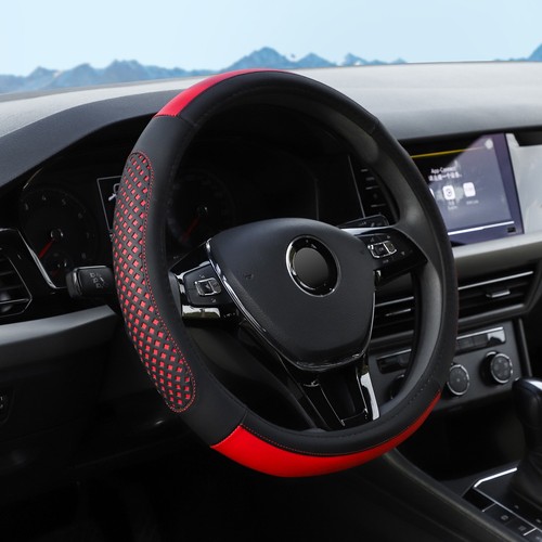 Red car steering - red, cover