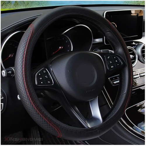 Leather car steering wheel - leather,