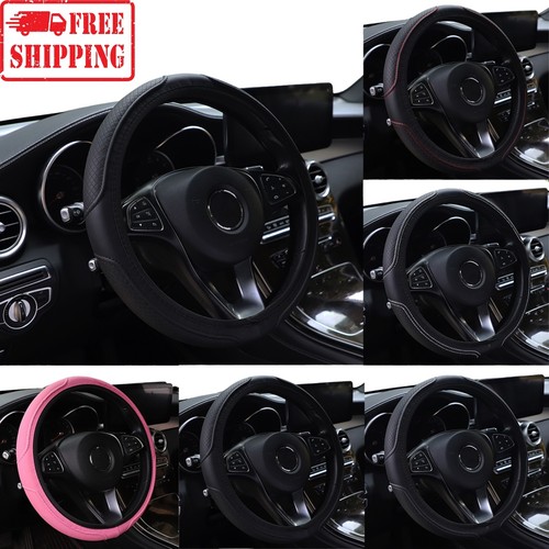Leather car steering wheel - leather,