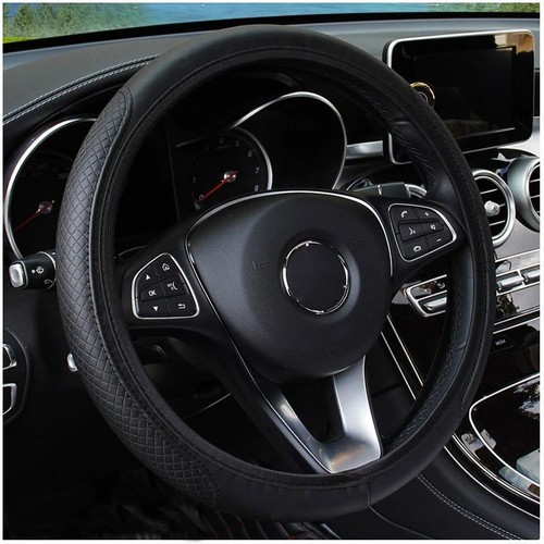 Leather car steering wheel - leather,