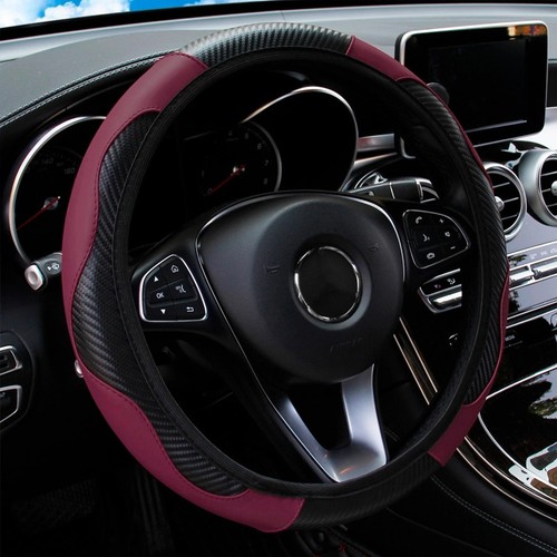 Leather car steering - leather, wheel