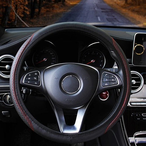Leather car steering wheel - leather,