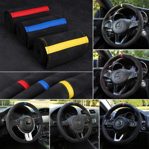 Universal suede steering wheel - steering,