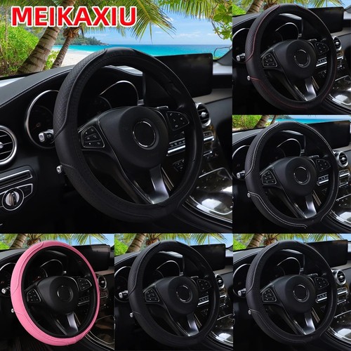 Leather car steering - leather, wheel