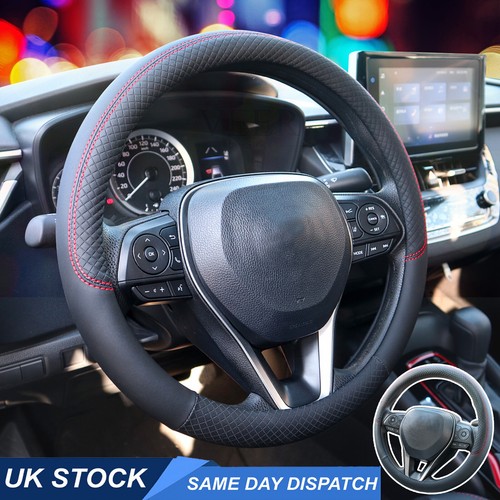 Black breathable car steering - car,