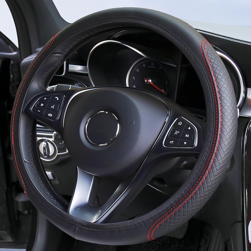 Soft leather steering wheel - steering,