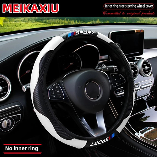 Leather car steering - car,