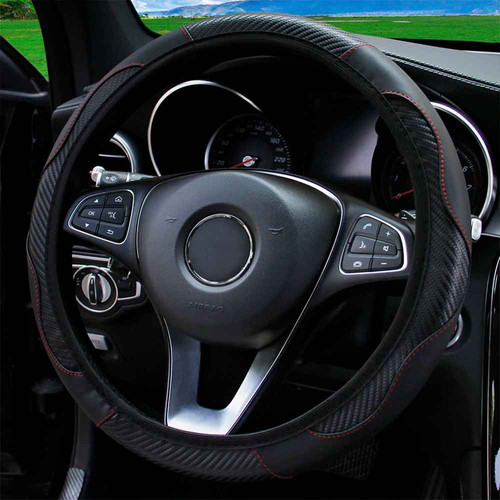 Leather car steering - leather, wheel