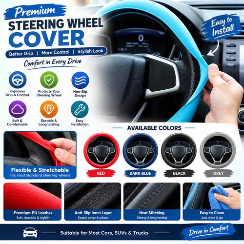 Universal car steering wheel - car,