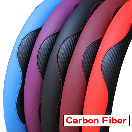 Leather car steering - leather,