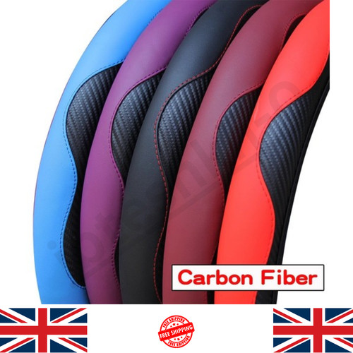 Leather car steering - leather,