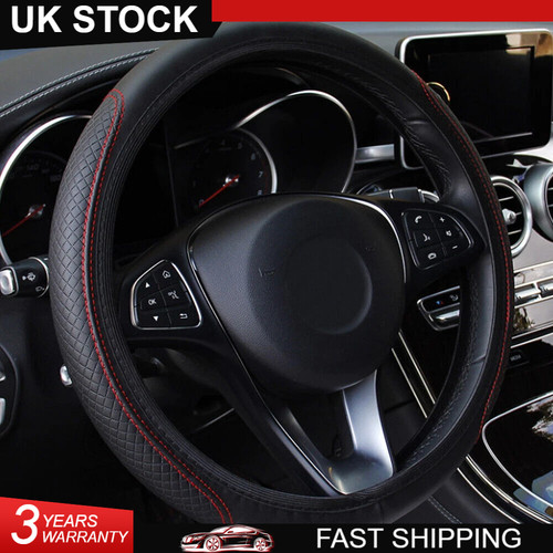 Leather car steering - leather,