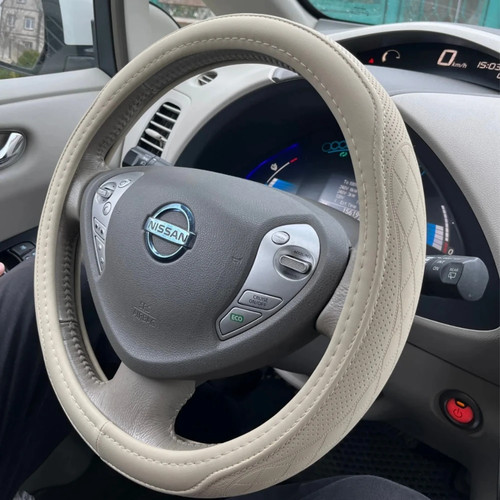 Embossed leather steering - pu,
