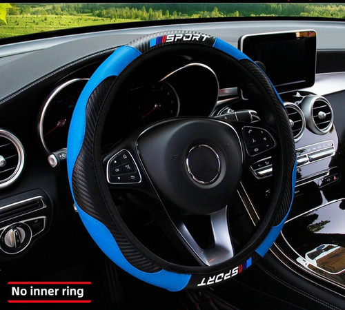 Leather car steering - leather,